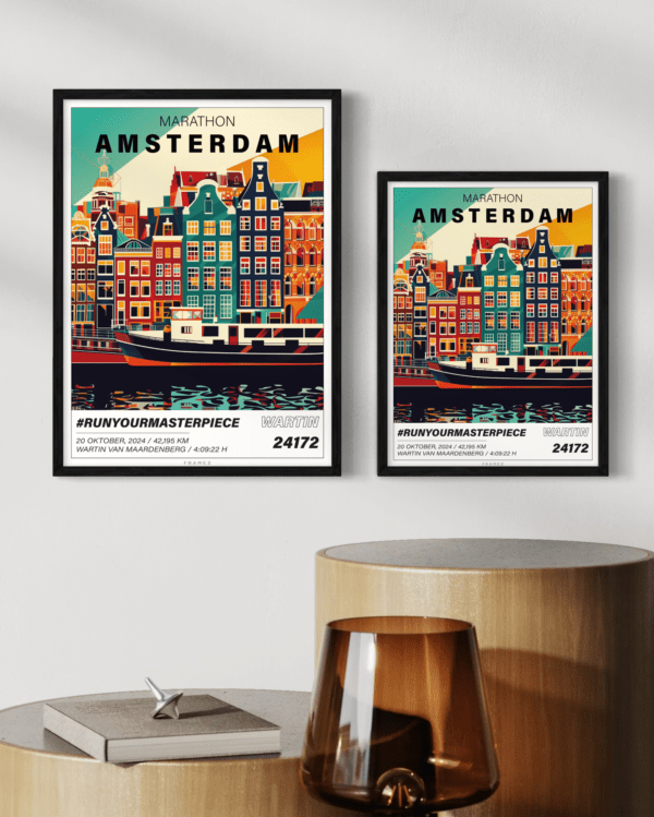 Amsterdam Marathon 2024 - Grafisch design - Afbeelding 2