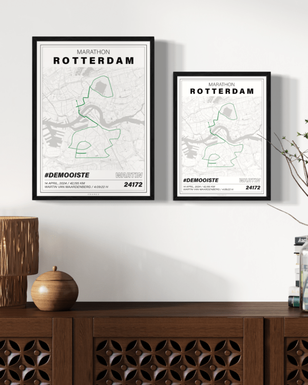 Rotterdam Marathon 2024 - Gestileerd design - Afbeelding 2