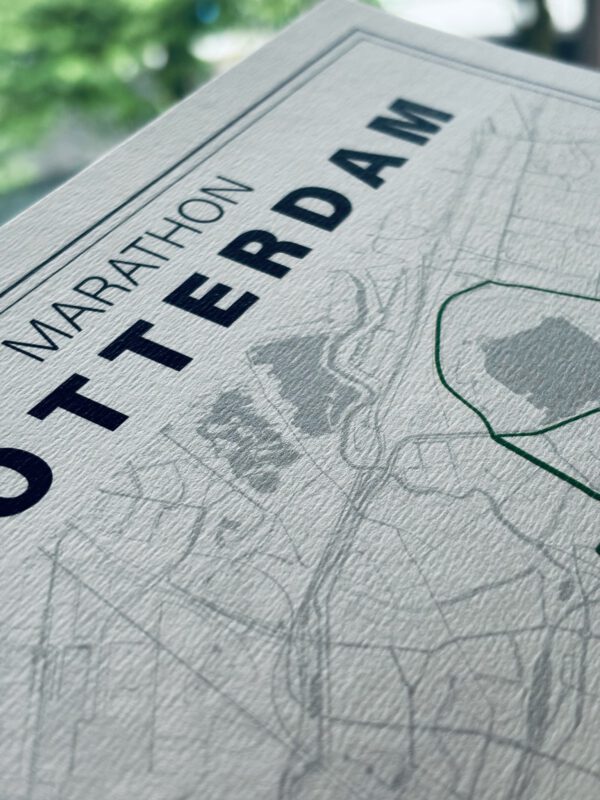 Rotterdam Kwart Marathon 2025 - Gestileerd design - Afbeelding 3