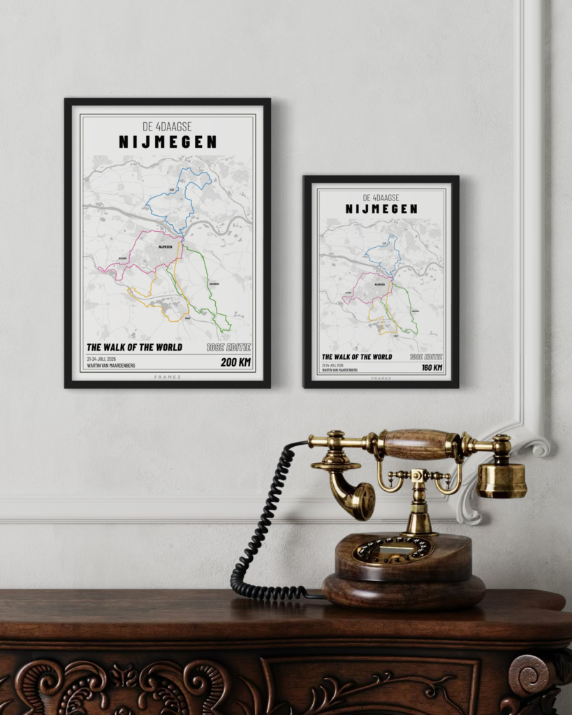 Poster Vierdaagse van Nijmegen 2026